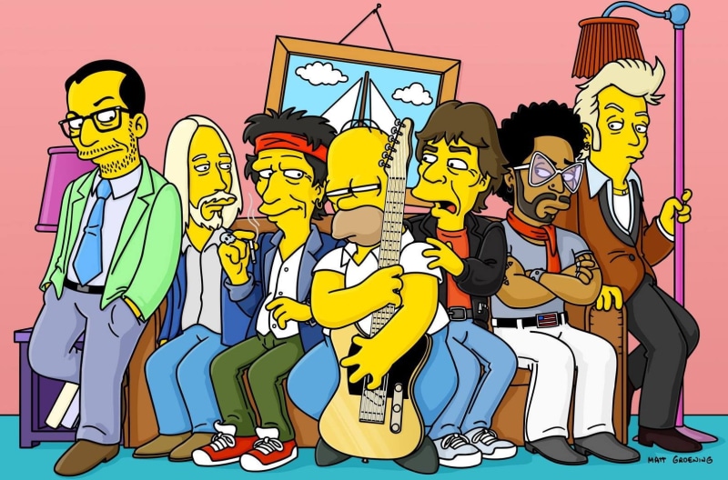 technology, people, 720P, The Simpsons, group of people, music, occupation, emotion, motion, Homer Simpson, performance, cover, teenager, women, simpsons