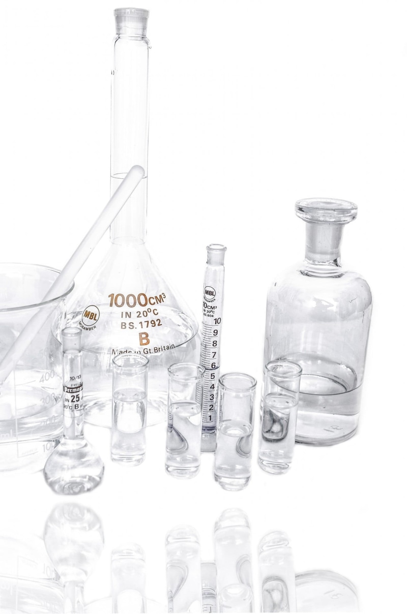 indoors, many, experiment, pharmaceutical, close-up, chemical, filled, science, glass - Material, variation, 1080P, white background, biology, test-tube