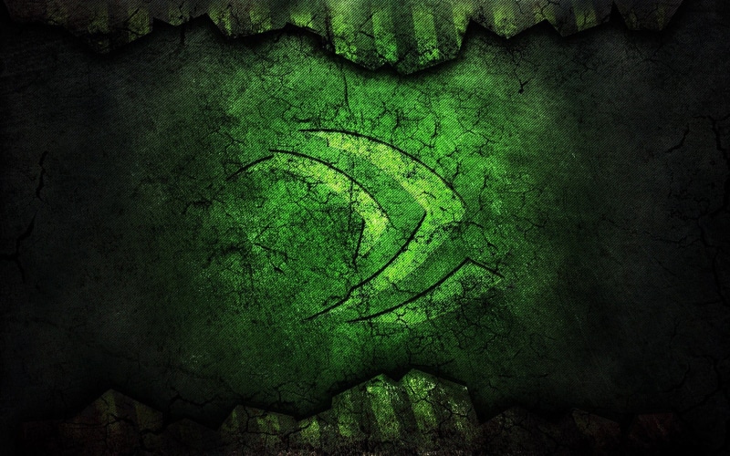1080P, logo, tech, background, technology, nvidia, green