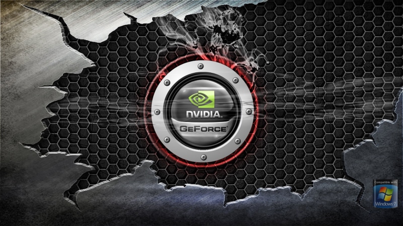 no people, Nvidia, shape, transportation, textured, geforce, close-up, wheel, industry, metallic, steel, windows, technology, circle, equipment, textured effect