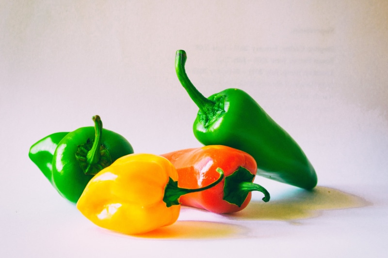 Season  four, colors, spice, yellow, food, four, vegetables, Hot, red, freshness, stems, Bell Pepper, vegetable, pepper - Vegetable, assorted, pepper, 4K