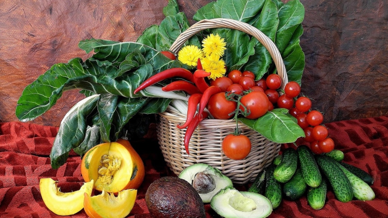 organic, healthy, raw food, fruit, onion, juicy, meal, fresh, fruits, natural, apple, vegetarian, variation, vegetable, tomato, lettuce, raw, green color