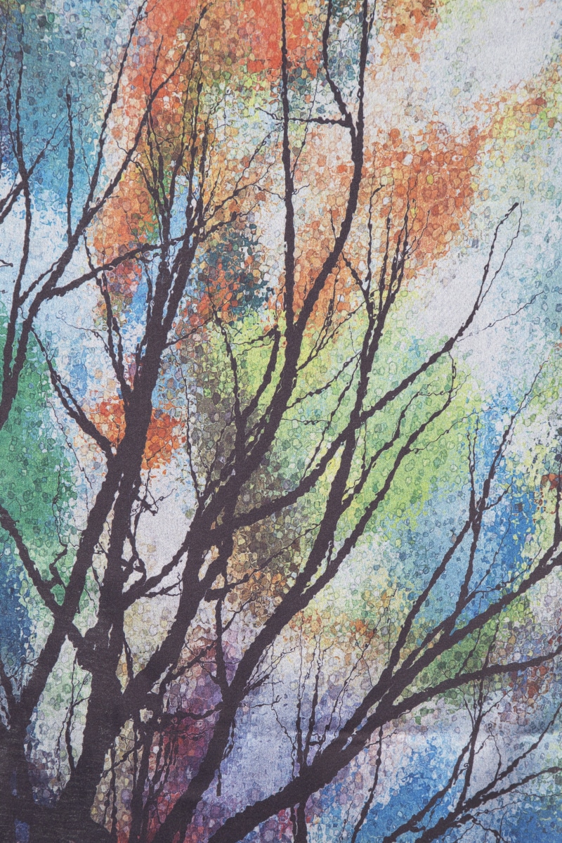vertical, vivid color, no people, land, forest, color, backgrounds, branch, day, textile, brown, non-urban scene, silk, growth, cover, abstract, plant