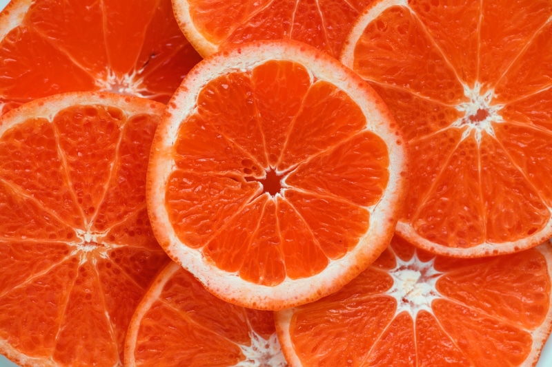orange, fruit, ripe, sliced, wellbeing, directly above, citrus fruit, orange - fruit, food and drink, lime, cross section, sour taste, 1080P, orange color