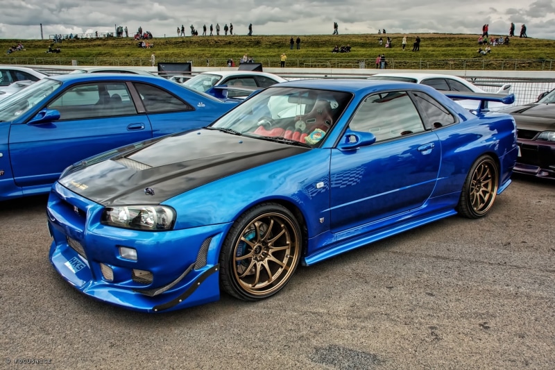 cars, 1080P, skyline, gtr, nissan, Nissan Skyline GTR R34, x, art, r, hd