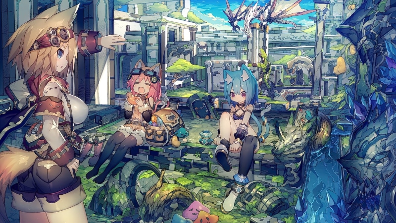 built structure, artwork, 1080P, multi colored, architecture, no people, short hair, smiling, human representation, religion, craft, mamuru, blue hair