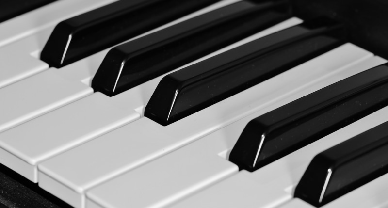 arts And Entertainment, single Object, day, focus on foreground, playing, arts culture and entertainment, indoors, entertainment, keyboard, black, skill