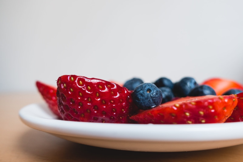 fruit, breakfast, berry Fruit, blueberries, close up, indoors, food And Drink, temptation, sweet Food, raspberry, strawberry, no People, freshness, snack