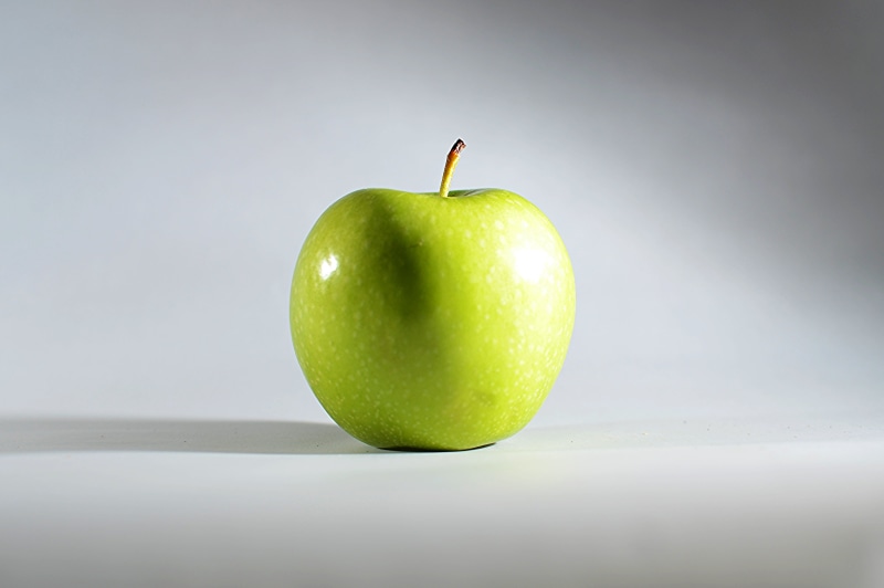 ripe, green Color, apple, 4K, fruit, apple - Fruit, healthy Eating, dieting, food, organic, close-up, freshness, manzanita, green