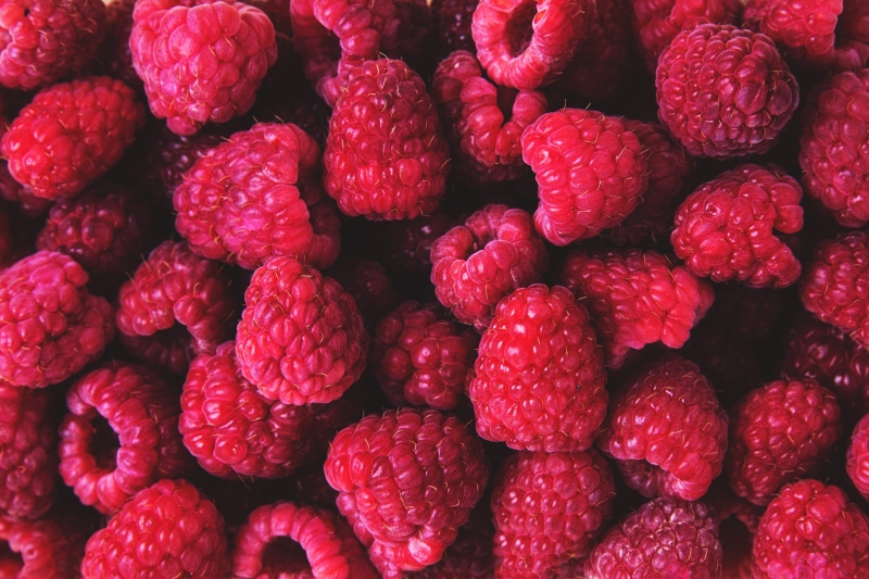 fruit, indoors, healthy Eating, fresh raspberries, berry Fruit, close-up, large group of objects, freshness, no people, raspberries, backgrounds, raspberry