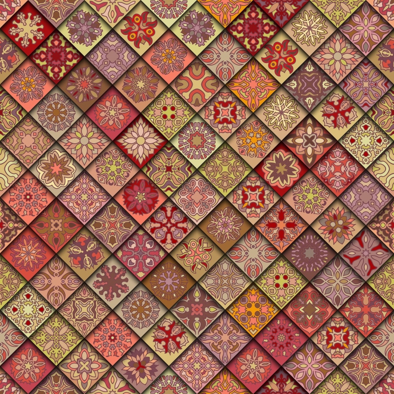 pattern, digital art, texture, 1080P, colorful