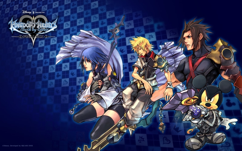 sleep, hd, art, Kingdom Hearts, games, birth, ventus, 1080P, video, terra, hearts, kingdom, aqua