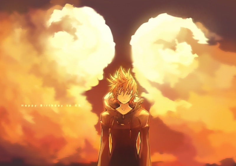 art, 480P, x, Kingdom Hearts, hd, games, kingdom, video, hearts, roxas