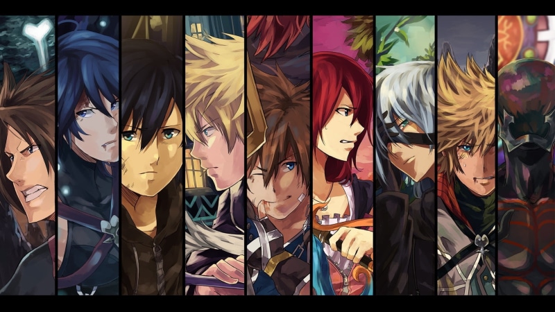 hd, kingdom, sora, art, enix, hearts, games, 1080P, video, square, anime, Kingdom Hearts