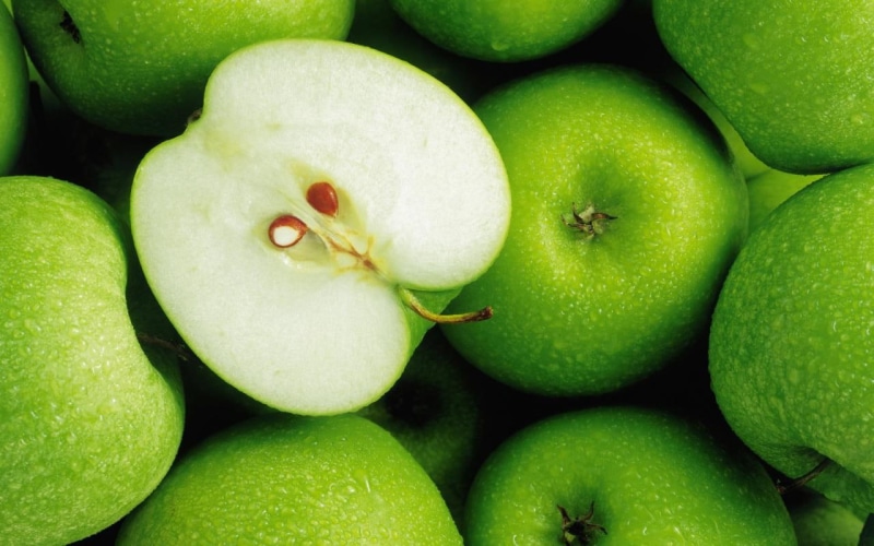 apples, green apple, 720P, hd, apple, apple fruit, 1280x800, fruit, green