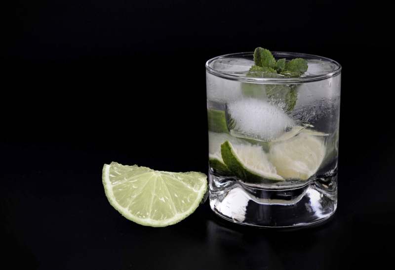 caipirinha, alcoholic, lime, no people, freshness, rum, ice cubes, glass, garnish, caipi, refreshment, fruit, clear, cocktail, gin, slice, household equipment