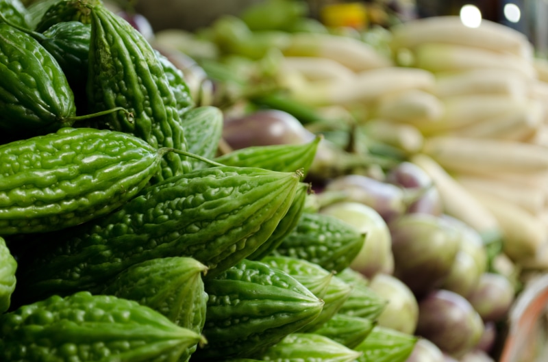 5K, bitter melon, food, choice, abundance, close-up, organic, farmers market, assorted, ripe, green, vegetable, farmers market, freshness, fresh, no people