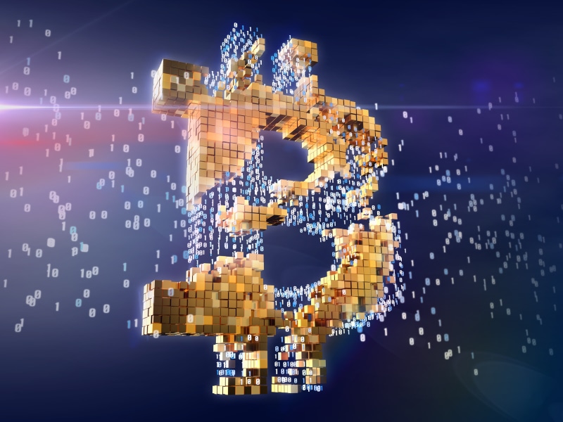 4K, coins, computer, internet, technics, cash, money, bitcoin, technology, digital