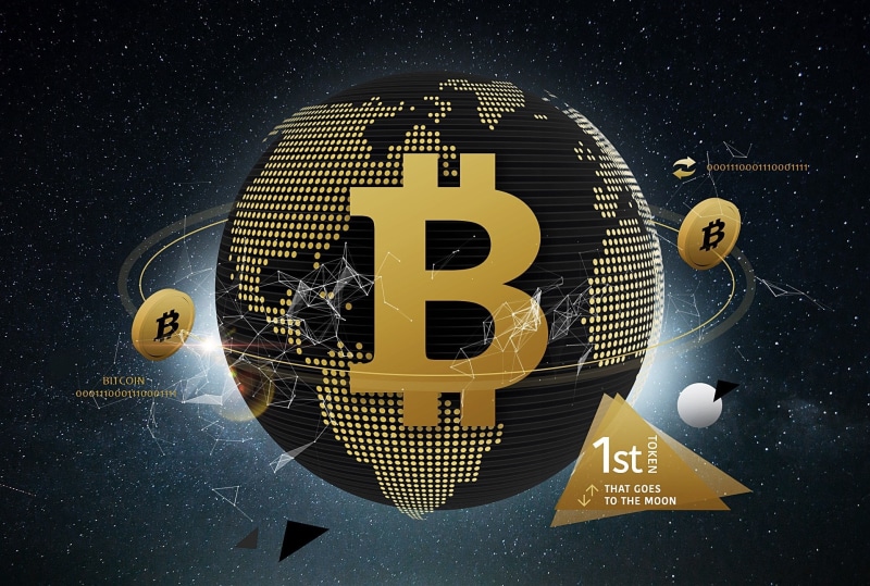 720P, coins, bitcoin, money, technology, technics, cash, internet, computer, digital