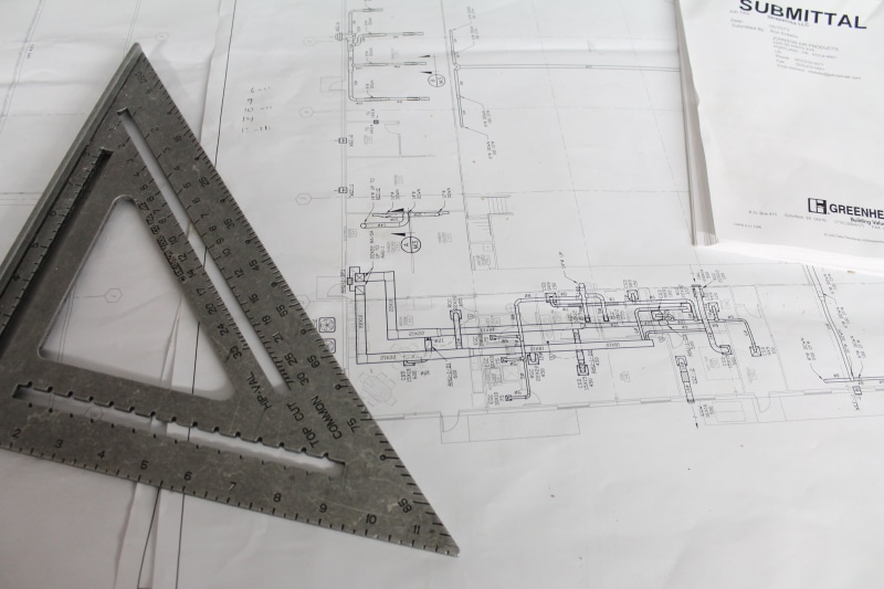 project, plans, high angle view, working, engineering, engineer, blueprint, instrument of measurement, architecture, white, design, industry, document