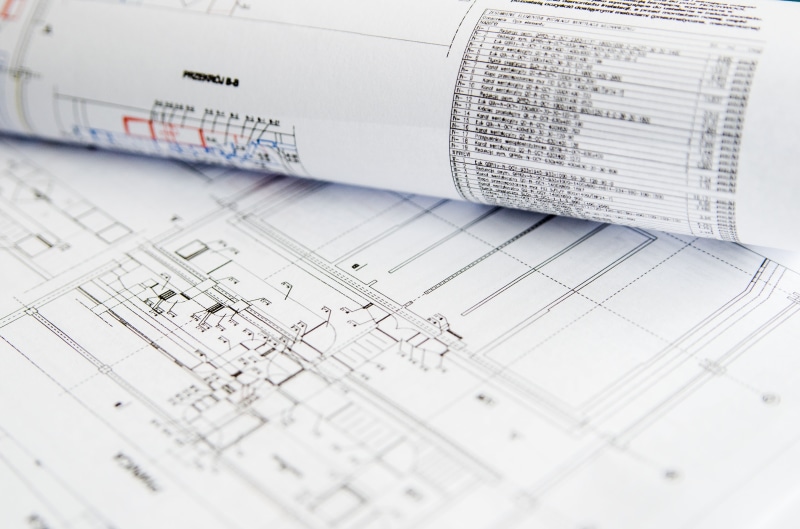 close-up, blueprint, business, 4K, construction Industry, documents, technology, architect, printing, white, the background, plan, people, document, architecture
