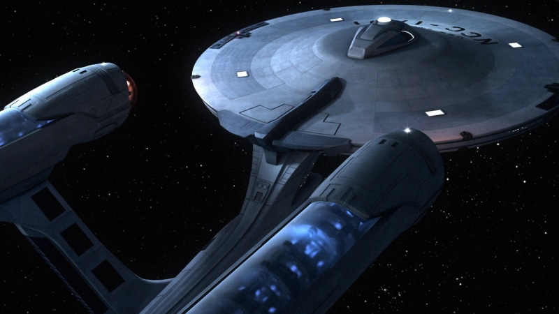 space, technology, star - space, close-up, air force, air vehicle, trek, mode of transportation, 1080P, nature, movies, star, USS Enterprise (spaceship)