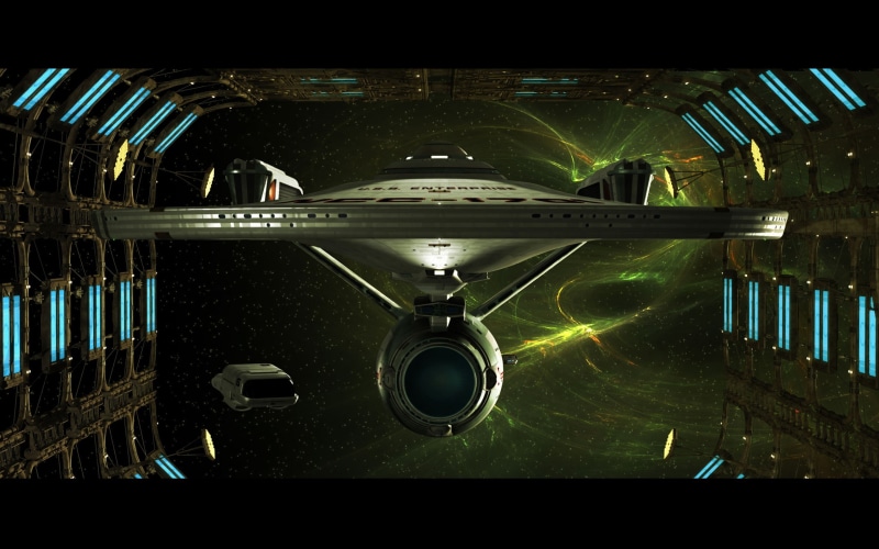 airplane, spaceship, cockpit, USS Enterprise (spaceship), night, airport runway, technology, mode of transportation, no people, architecture, airport, 2K
