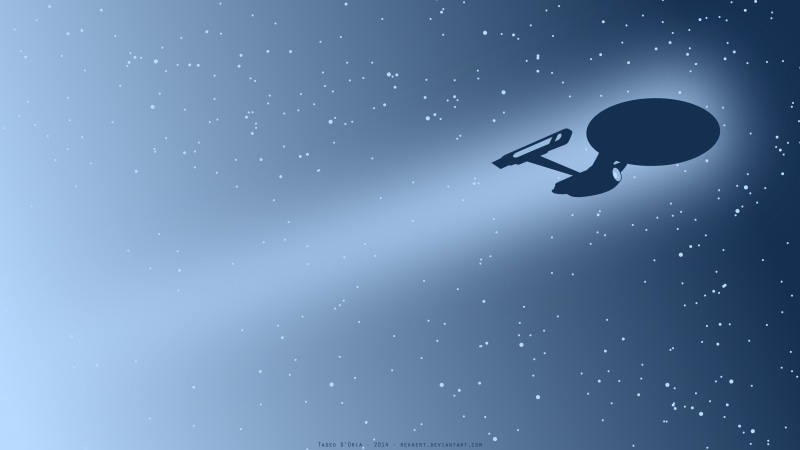 4K, Star Trek, USS Enterprise (spaceship), space, artwork, minimalism