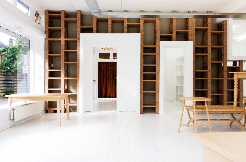 ceiling, karton, home interior, home, modern, absence, furniture, table, window, home Ownership, shelf, wooden, tiled floor, door, seat, interior design