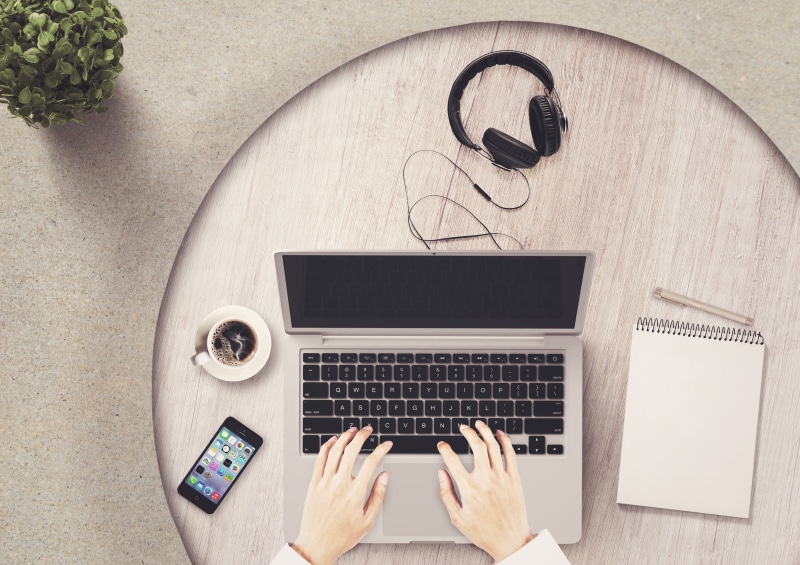 plant, laptop, network, s, planning, notepad, person, work, businesswoman, connection, directly above, paper, work from home, coffee, about, portable information device