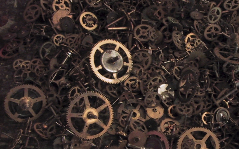 steampunk, mechanical, machine, 2K, engineering, abstract, metal, abstraction, mechanism, steel, technics, gear, gears