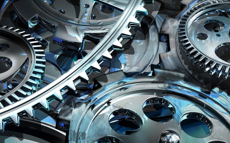 metal, steel, abstract, gears, technics, engineering, steampunk, mechanism, mechanical, gear, abstraction, 2K, machine