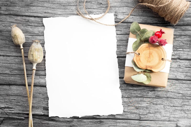 flower head, beautiful, brown, close-up, directly above, wood - material, decor, white, paper, high angle view, background, letter, food, surprise, table