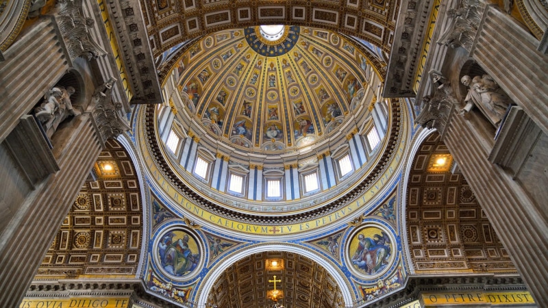 pictures, vatican, architecture, 1080P, s, the dome pictures, dome, interior, basilica, st, the vatican, st. peters basilica, peter, design, interior design
