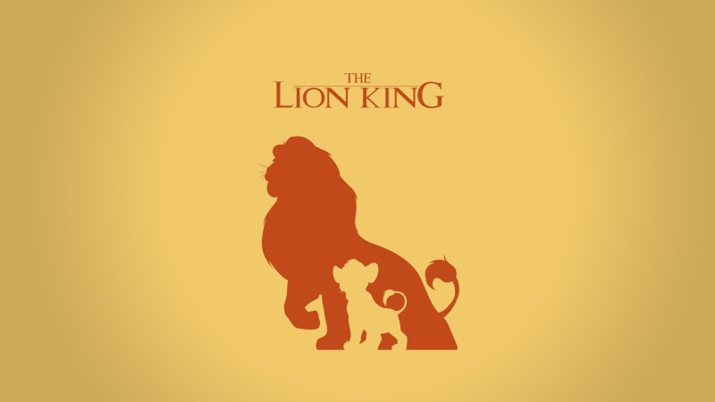 studio shot, communication, western script, Disney, lion, indoors, care, Simba, silhouette, planning, people, Mufasa, sign, parent, lifestyles