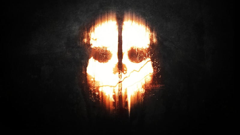 skull, dark, call, ghosts, mask, duty, 1080P