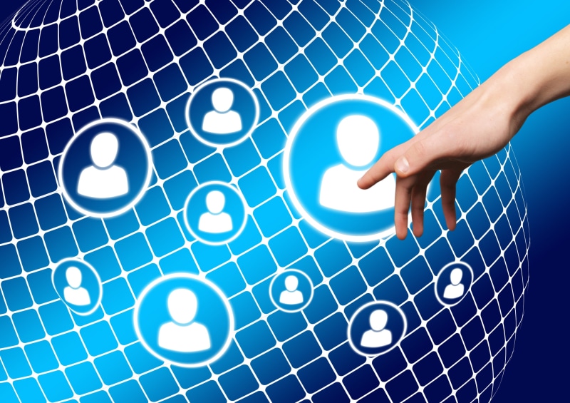 blue, business, media, drive, touch, social, studio shot, internet, nature, symbol, network, hand, e mail, meeting, button, social network, trade, multimedia