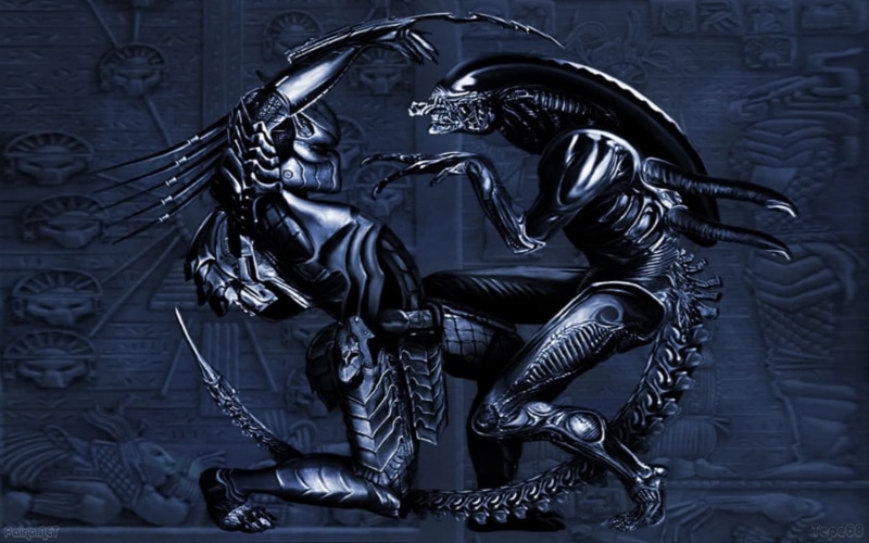 communication, black color, digital, predator, close-up, no people, alien, representation, 720P, art and craft, male likeness, video games, architecture