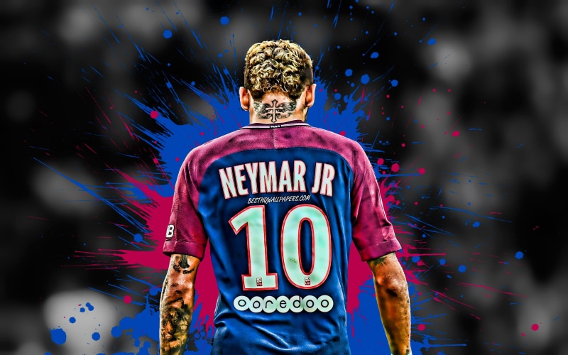 Neymar, 2K, Brazilian, Soccer, Paris Saint-Germain F.C.
