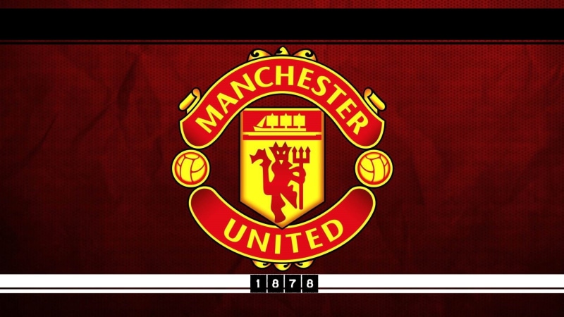 sign, no people, day, soccer, single object, text, Manchester United, warning sign, western script, England, soccer clubs, symbol, communication, non-western script