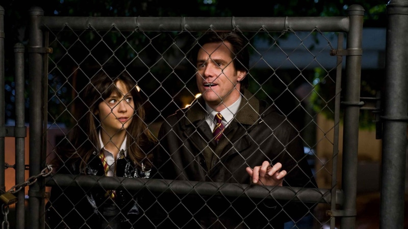 Jim Carrey, Yes Man, Movie, 1080P, Zooey Deschanel