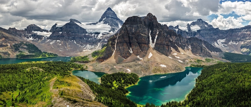 720P, outdoors, mountains, scenics - nature, tree, summer, British Columbia, cold temperature, black, forest, turquoise colored, turquoise, reflection