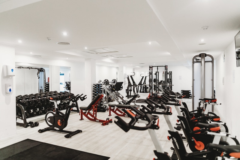 4K, gym life, gymrat, no people, gym, indoors, black, sport, empty gym, exercise, exercise machine, trainhard, exercise equipment, gym equipment, sports training