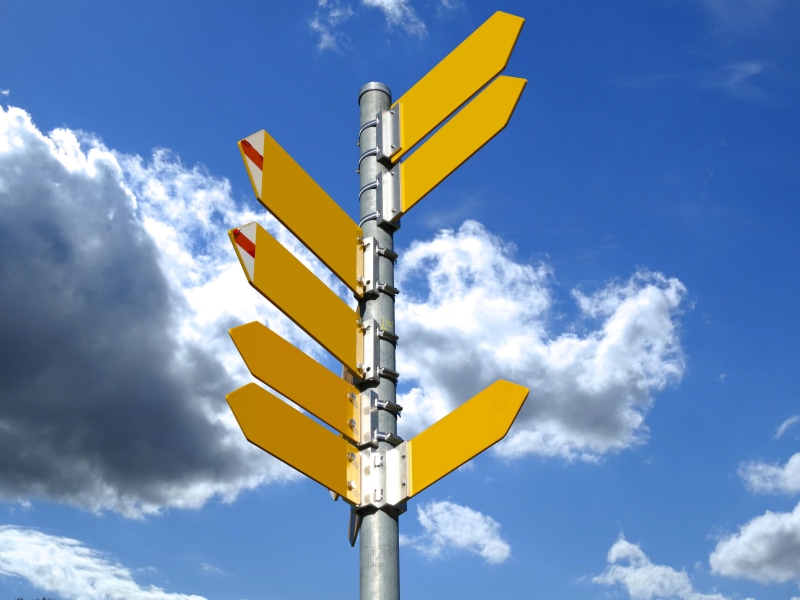 outdoors, guidance, symbol, sky, trail, arrows, arrow Symbol, no people, low angle view, right, nature, air routes, pole, blue, directory, directional Sign