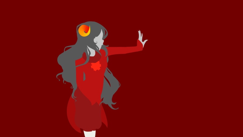 one person, teenager, young adult, gesturing, body part, human body part, cut out, MS Paint Adventures, Homestuck, silhouette, 1080P, hand raised, human arm