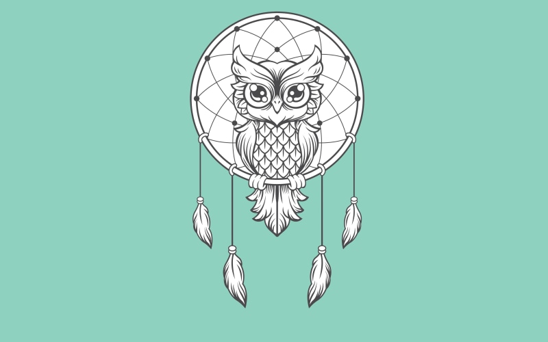 green color, animal, Dreamcatcher, cut out, one animal, single object, catcher, colored background, close-up, creativity, 4K, bird, animal themes, white