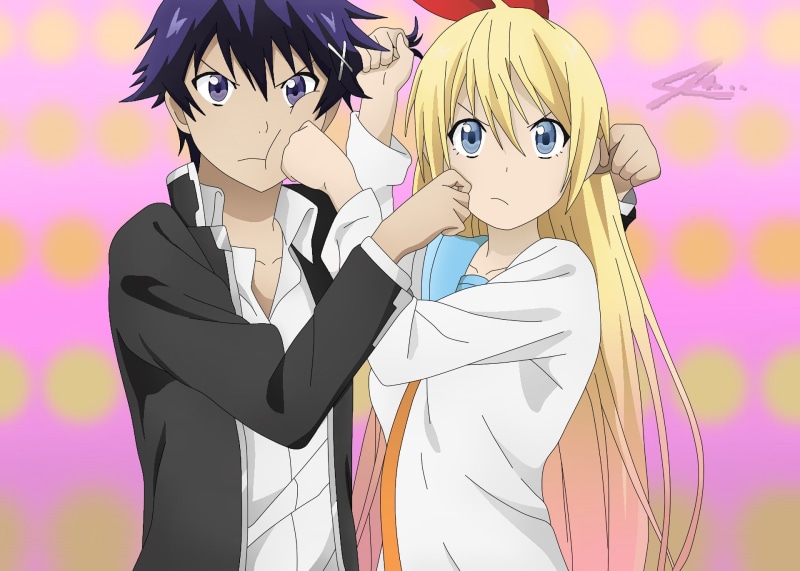Chitoge Kirisaki, Nisekoi, 1080P, Anime, Raku Ichijō