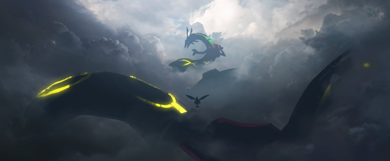 5K, Rayquaza (Pokémon), Pokémon