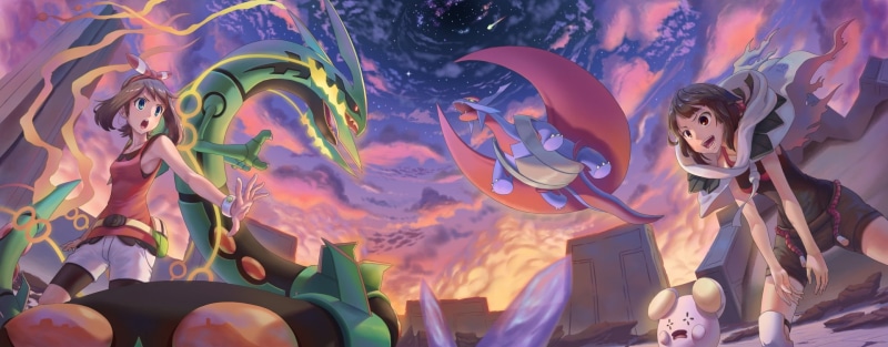male likeness, architecture, night, Rayquaza (Pokémon), Salamence (Pokémon), arts culture and entertainment, no people, sculpture, Mega Evolution (Pokémon)