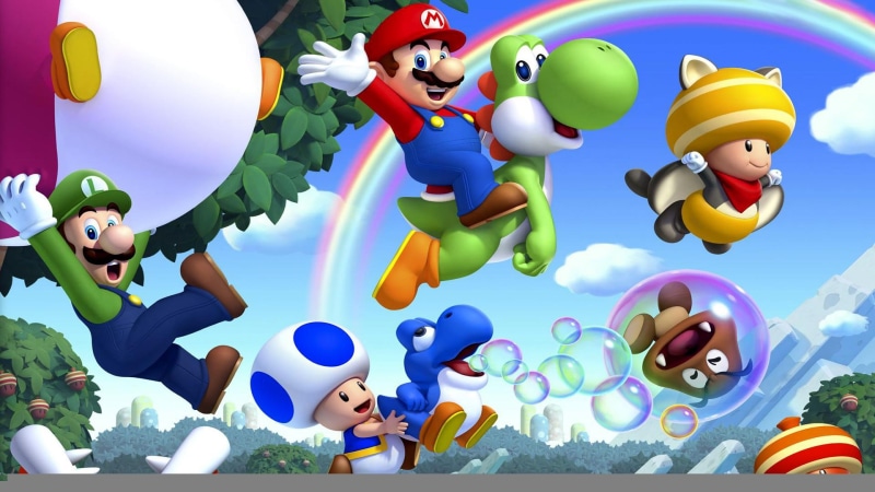 photo, 1080P, mario, super, brothers, nintendo, super mario, wii, u, wii u